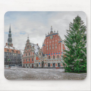 Alfombrilla De Ratón Navidades de Riga Latvia