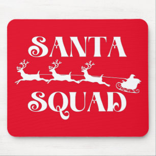 Alfombrilla De Ratón Navidades de Santa Squad