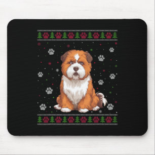 Alfombrilla De Ratón Navidades de Zuchon Sweater Xmas Mascota Animal Do