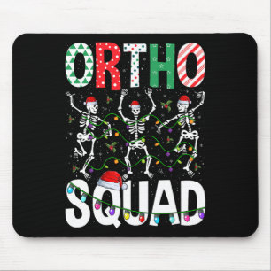 Alfombrilla De Ratón Navidades del Escuadrón Ortográfico Enfermera Orto