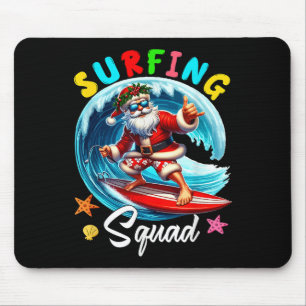 Alfombrilla De Ratón Navidades Del Surfing Squad En Julio Diversión De 