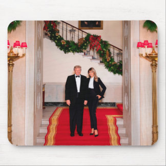 Alfombrilla De Ratón Navidades detienen al presidente Donald Trump y Me