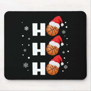 Alfombrilla De Ratón Navidades divertidos Baloncestistas Ho Ho Ho Ho Ho