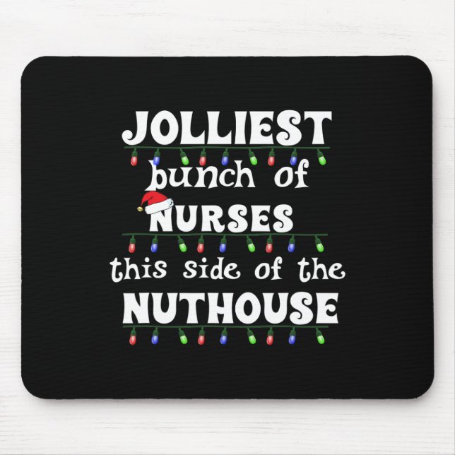 Alfombrilla De Ratón Navidades divertidos coincidiendo con el trabajo d (Frente)