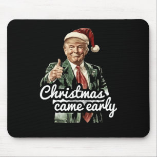 Alfombrilla De Ratón Navidades divertidos de Trump llegaron a comienzos