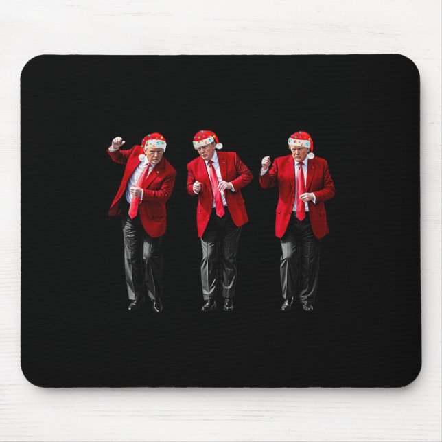 Alfombrilla De Ratón Navidades Donald Trump presidente 2024 (Frente)