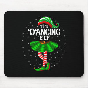 Alfombrilla De Ratón Navidades Elf bailarinas Familia Matando Chicas