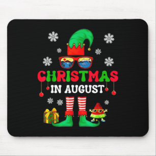 Alfombrilla De Ratón Navidades En Agosto Divertidos Elf Para Los Hombre