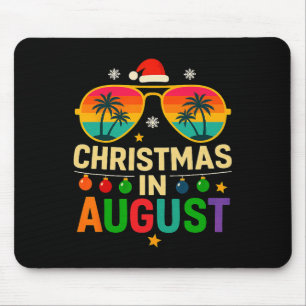 Alfombrilla De Ratón Navidades En Agosto Navidades De Vacaciones De Ver