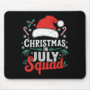 Alfombrilla De Ratón Navidades En Julio Squad Shirt Family Vacation Sum