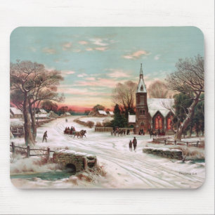 Alfombrilla De Ratón Navidades Eve Mousepad