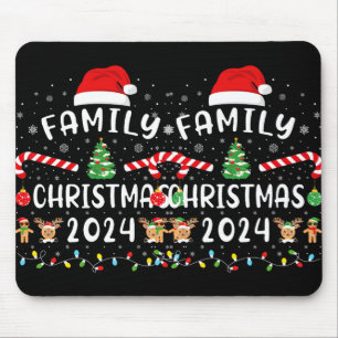 Alfombrilla De Ratón Navidades Familia Elf Squad Santa Xmas 2024