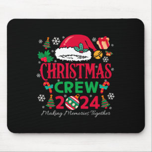 Alfombrilla De Ratón Navidades familiares 2024 Navidades Crew Xmas Mate