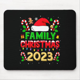 Alfombrilla De Ratón Navidades Familiares Camisa 2023 Para Familias Que