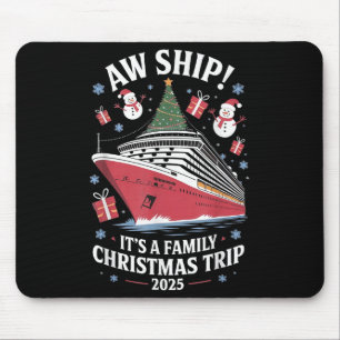 Alfombrilla De Ratón Navidades familiares en crucero 2025
