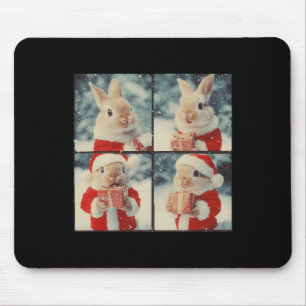 Alfombrilla De Ratón Navidades fotográficos animales de Conejo Conejo S