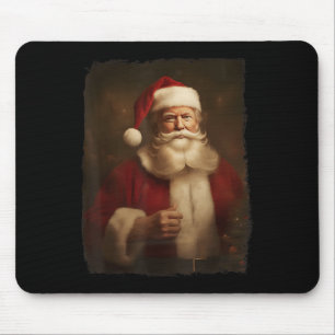 Alfombrilla De Ratón Navidades Funny Trump Santa Claus Retro Vintage