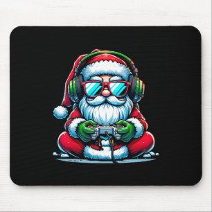 Alfombrilla De Ratón Navidades Gamer Boys videojuego Santa Navidad