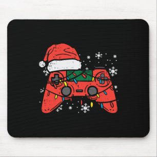 Alfombrilla De Ratón Navidades Gamer Controller Xmas Niños Jóvenes Me