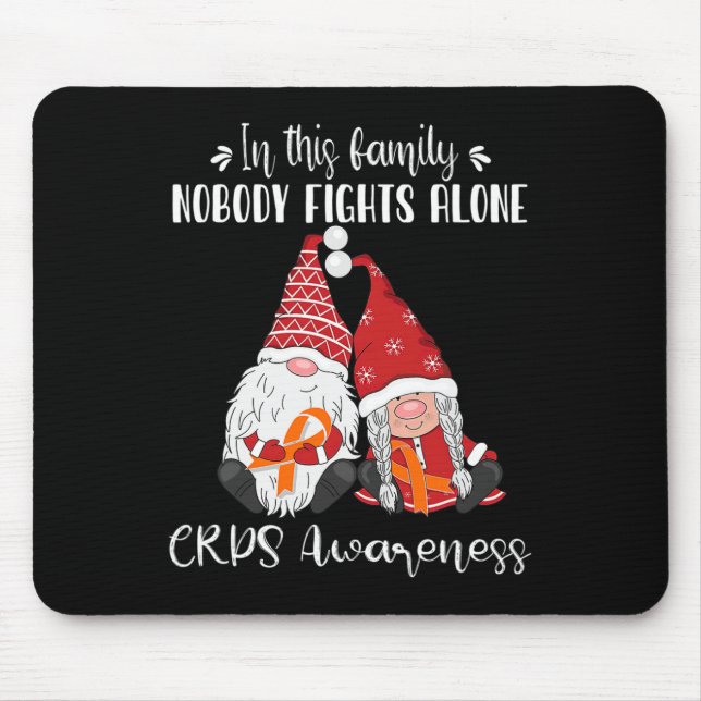 Alfombrilla De Ratón Navidades ganan conciencia de CRPS (Frente)