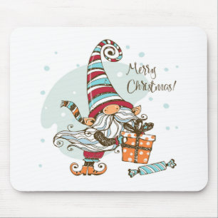 Alfombrilla De Ratón Navidades Gnome