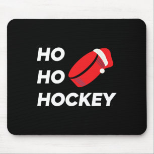 Alfombrilla De Ratón Navidades Ho Hockey sobre hielo - Hockey sobre hie