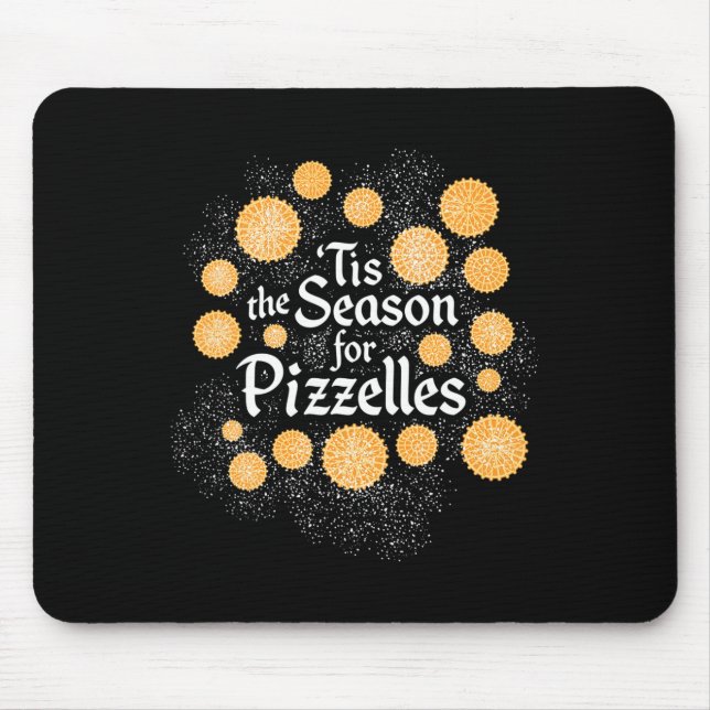 Alfombrilla De Ratón Navidades italianos cocina - Ésa es la temporada p (Frente)