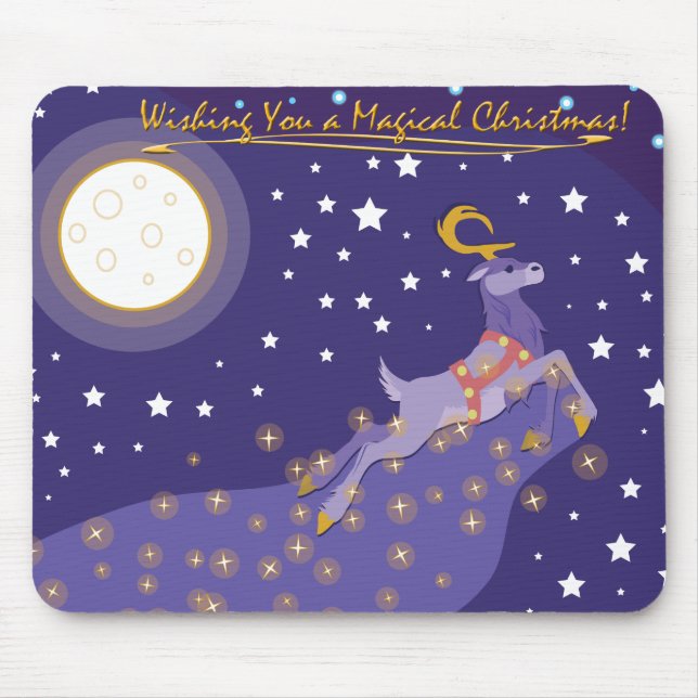 Alfombrilla De Ratón Navidades mágicos (Frente)