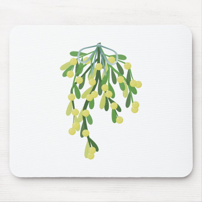 Alfombrilla De Ratón navidades mistletoe (Frente)