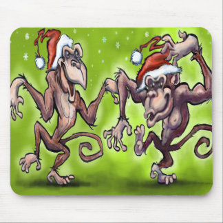 Alfombrilla De Ratón Navidades Monkey Elves