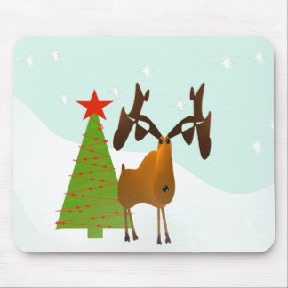 Alfombrilla De Ratón Navidades Moose
