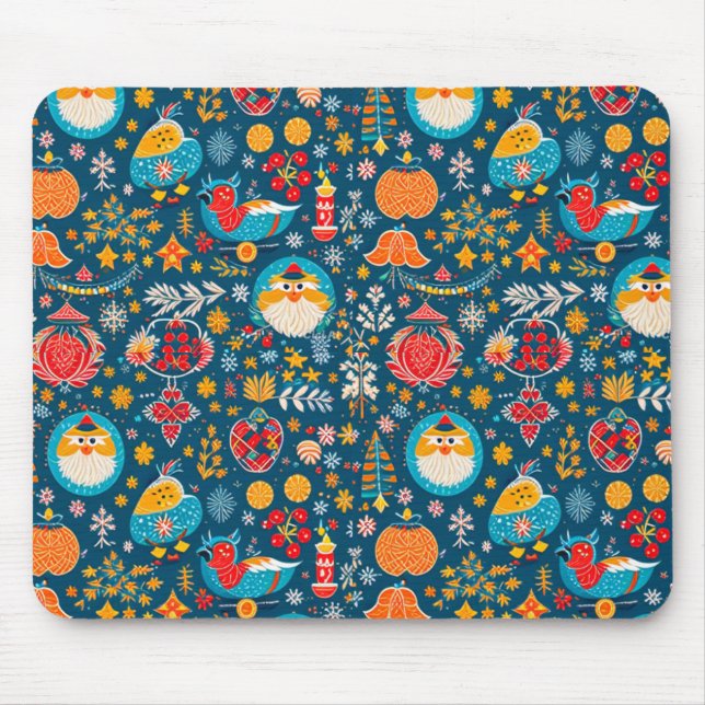 Alfombrilla De Ratón Navidades Mouse Mat (Frente)