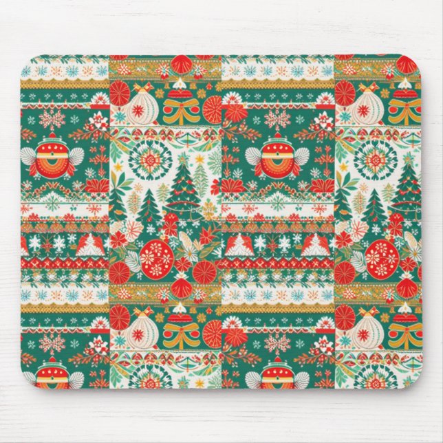 Alfombrilla De Ratón Navidades Mouse Mat (Frente)