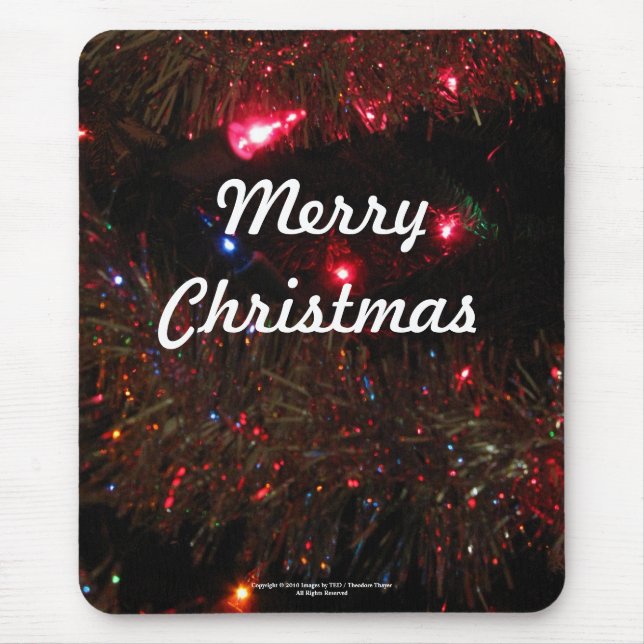 Alfombrilla De Ratón Navidades mousepad (Frente)