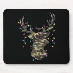 Alfombrilla De Ratón Navidades navideños en caza de renos navideños
