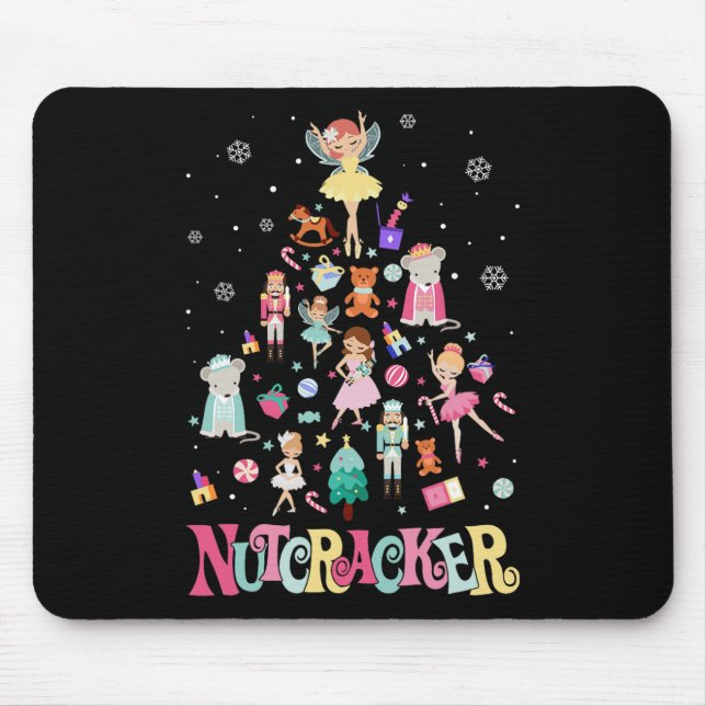 Alfombrilla De Ratón Navidades Nutcracker Squad Ballet Dance Mateo F (Frente)