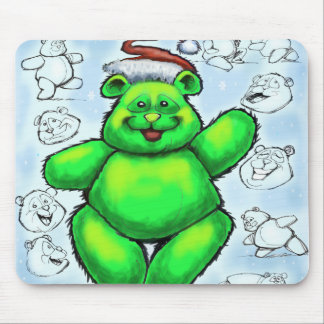 Alfombrilla De Ratón Navidades Oso
