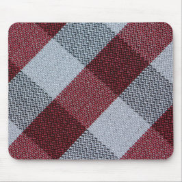 Alfombrilla De Ratón Navidades Patrón de tracción de búfalo rojo