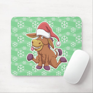 Alfombrilla De Ratón Navidades Personalizado del burro