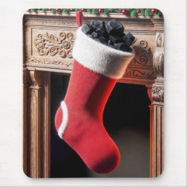 Alfombrilla De Ratón Navidades Rebosantes De Carbón