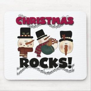 Alfombrilla De Ratón Navidades Rocks camisetas y regalos