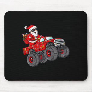 Alfombrilla De Ratón Navidades Santa Claus Monstruando Camión Boys Ki