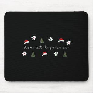 Alfombrilla De Ratón Navidades Santa Hat Dermatology Crew Nurse Daisy F