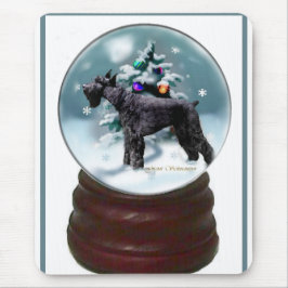 Alfombrilla De Ratón Navidades Schnauzer gigantes