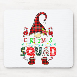 Alfombrilla De Ratón Navidades Squad Funny Familia Gnome Xmas Coinciden