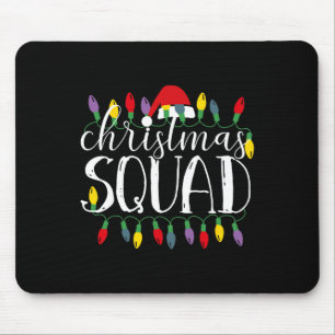 Alfombrilla De Ratón Navidades Squad Santa Family coincidiendo con Paja