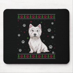 Alfombrilla De Ratón Navidades westiales Sweater Xmas Mascota Animal Do