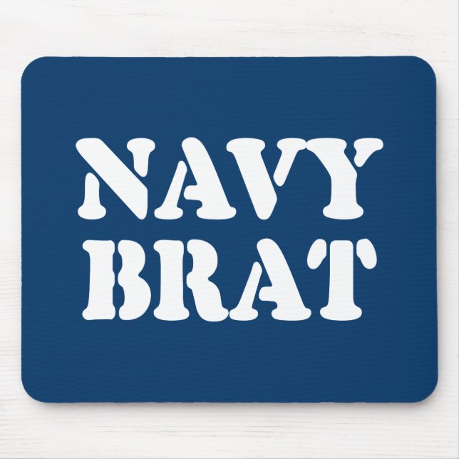 ALFOMBRILLA DE RATÓN NAVY BRAT (Frente)