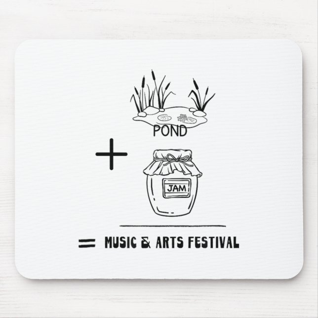 Alfombrilla De Ratón Nd Jam Rad City Michigan Michigander Music Arts Fe (Frente)