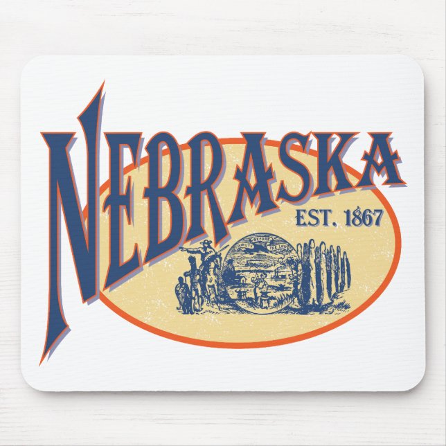 Alfombrilla De Ratón Nebraska (Frente)